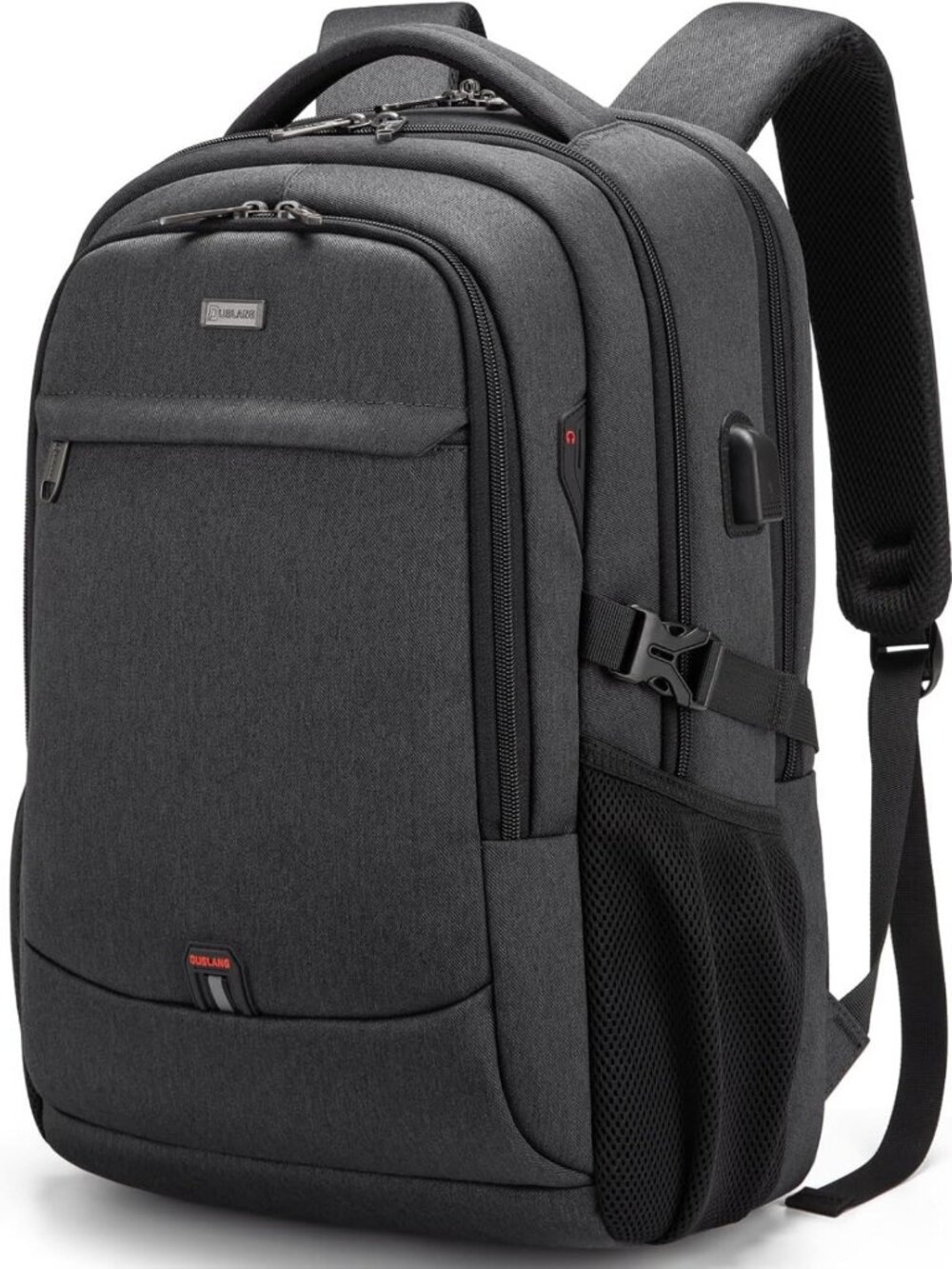 Stylish 17" Travel Laptop Backpack for College, Work, & Daily Use - Unisex